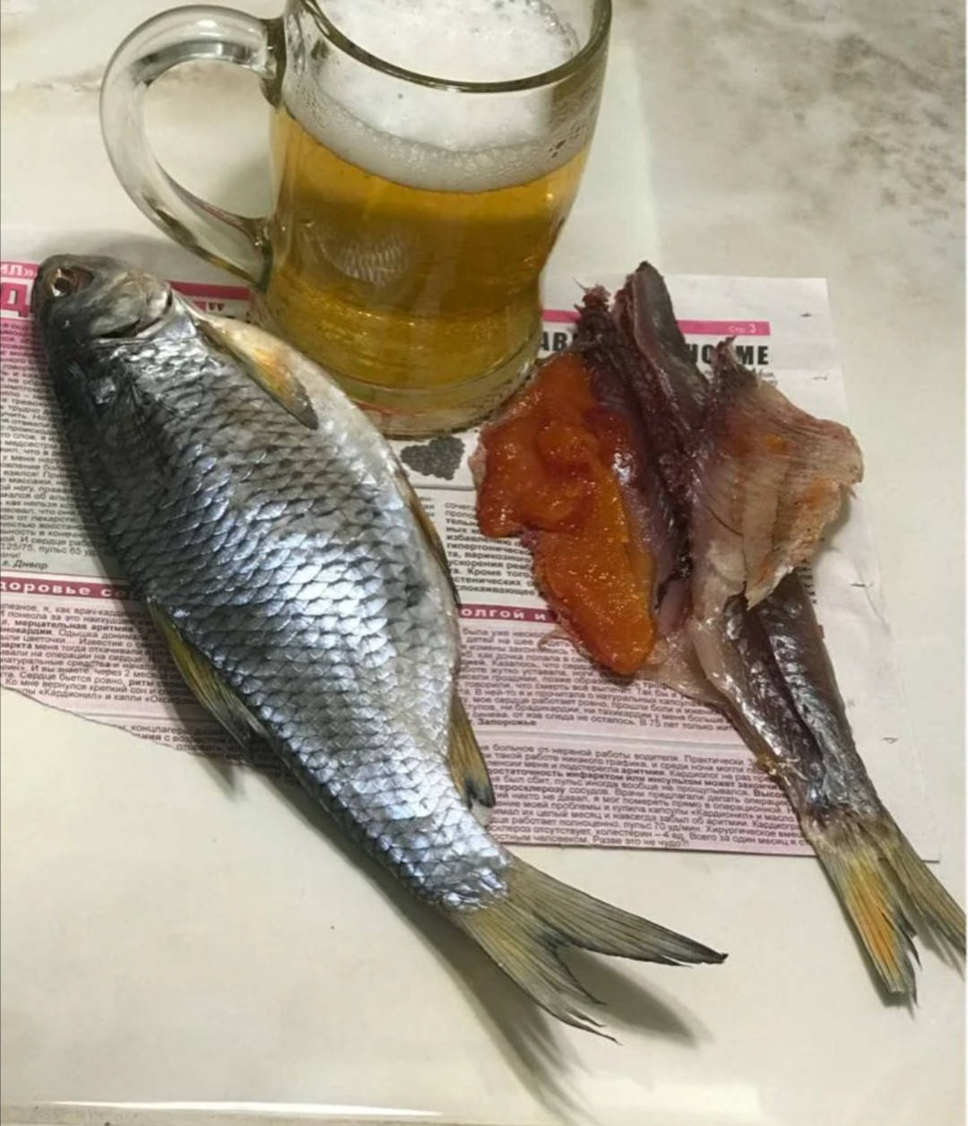 

Плотва с икрой 100грамм+