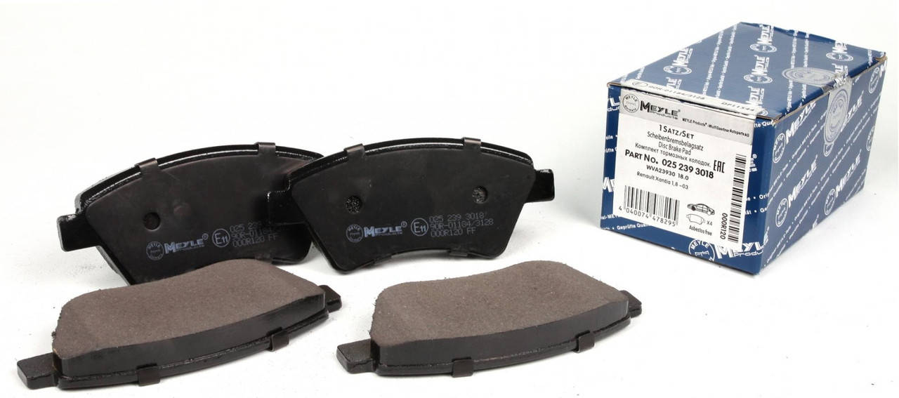 

MEYLE (Германия) 025 239 3018 - Комплект передних тормозных колодок Рено Меган II