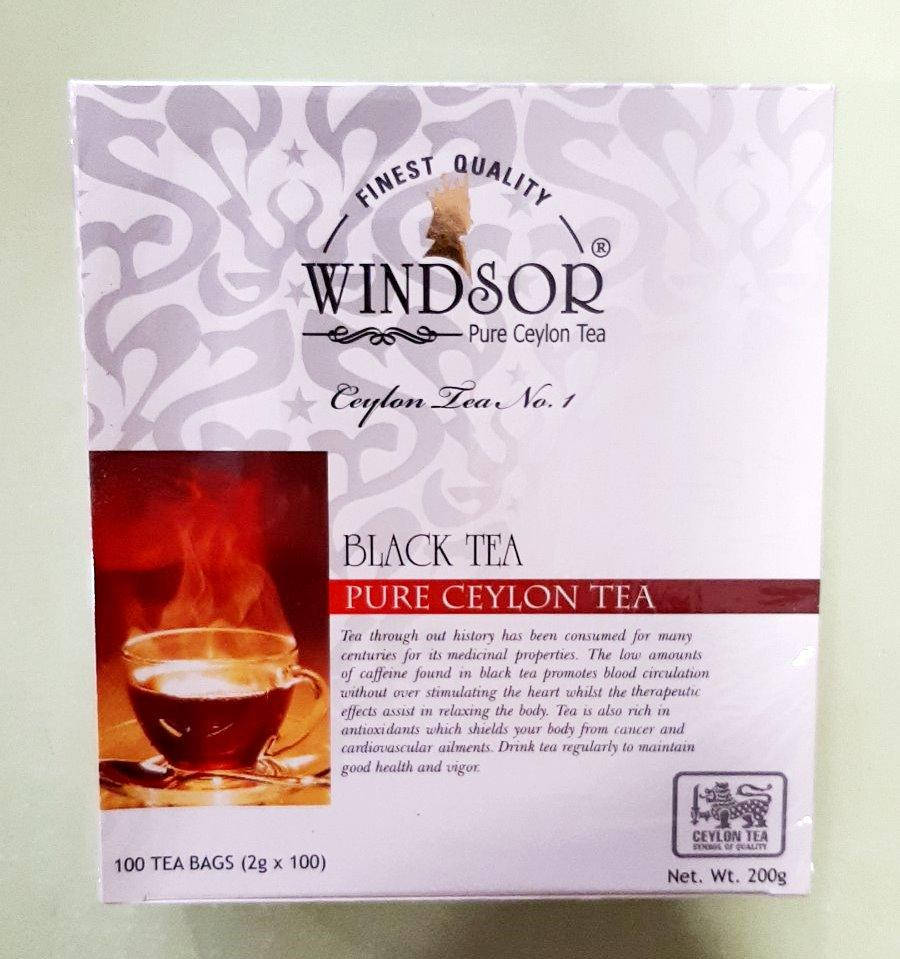 

Чай Windsor 100 пакетов черный