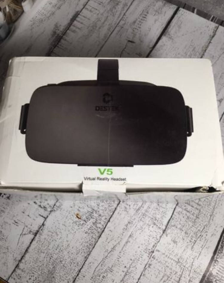 

Б/У 3D VR очки виртуальной реальности Destek V5 Combo 3D ВР віртуальної, Черный
