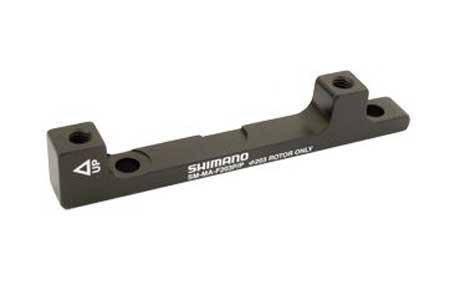 

Адаптер гальма Shimano F203P/P для Disk, з болтами крiп., чорний
