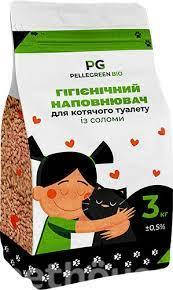 

Pellegreen Соломенный наполнитель для кошачьего туалета 3 кг