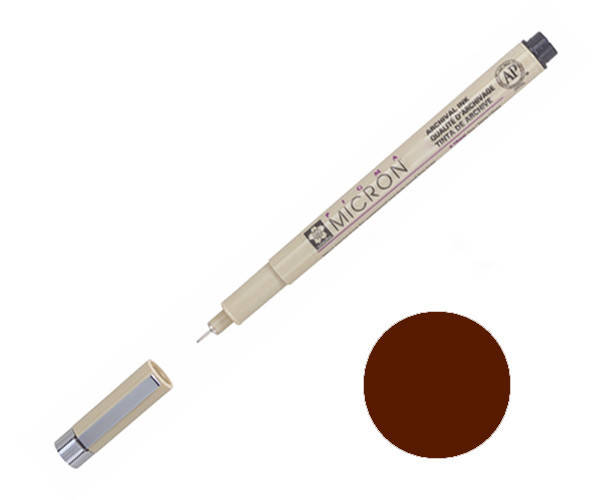 

Лайнер Sakura Pigma Micron Коричневый 0.5 мм