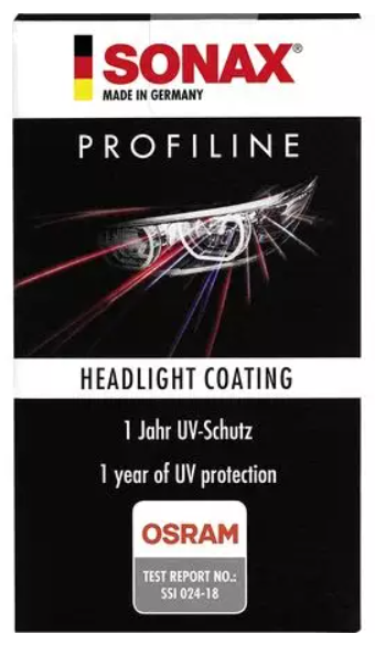 

Керамическое покрытие для пластиковых фар SONAX