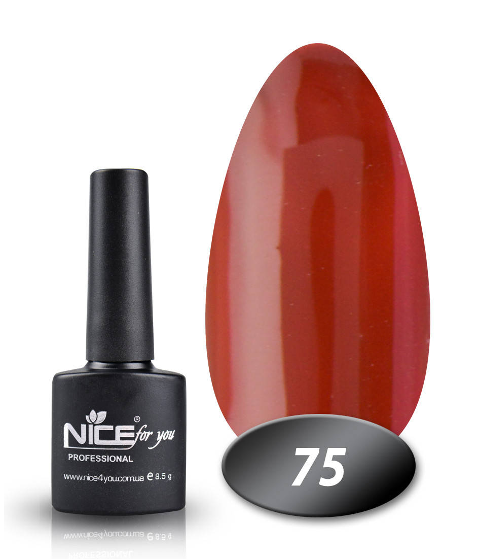 

Гель лак Nice 075