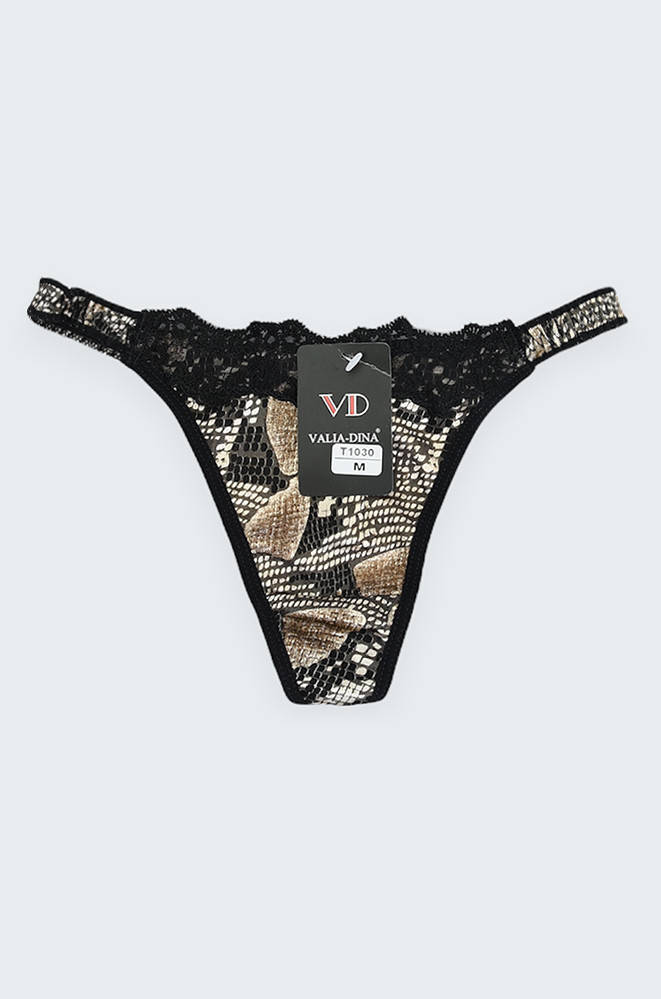 

Стринги женские леопадровые 141097M XL