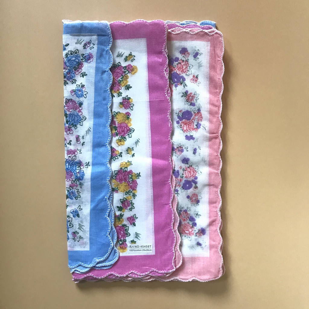 

Женский носовой платок (ситец), Разные цвета