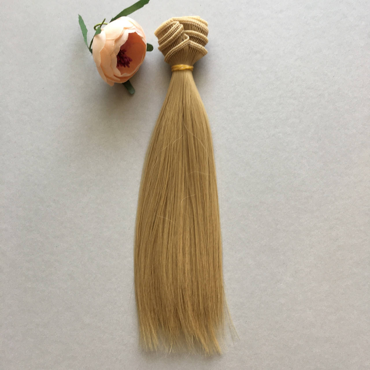 

Трессы для кукол прямые 1м, 20 см, светло-русый