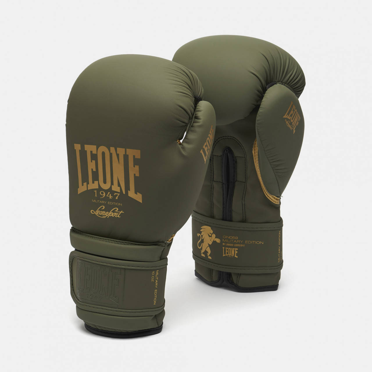 

Боксерские перчатки Leone (Леоне) MILITARY EDITION BOXING GLOVES Хаки Италия, Синий