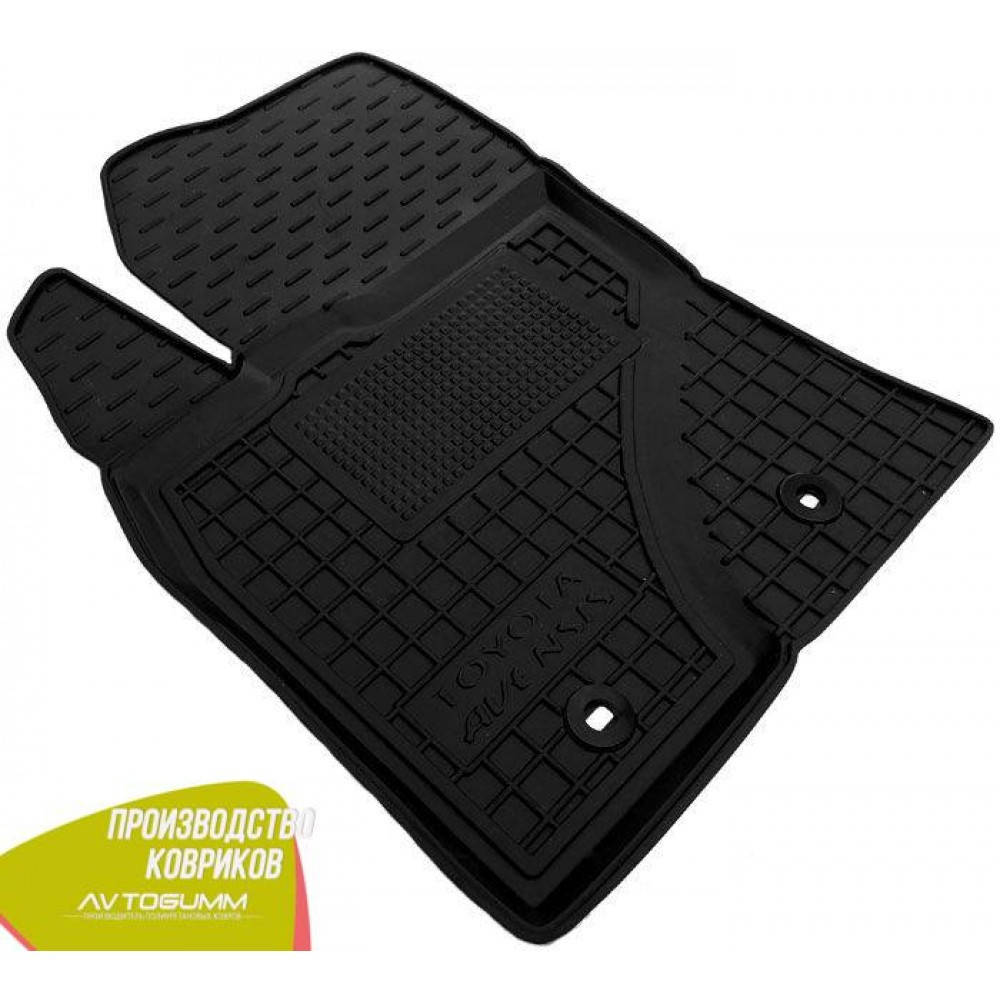 

Коврик водительский в салон Toyota Avensis 2009- (Avto-Gumm) Автогум, Черный