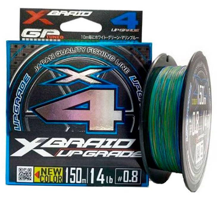 

Шнур YGK X-Braid Upgrade 3C X4 120m #0.6/0.128mm 12lb/5.45kg