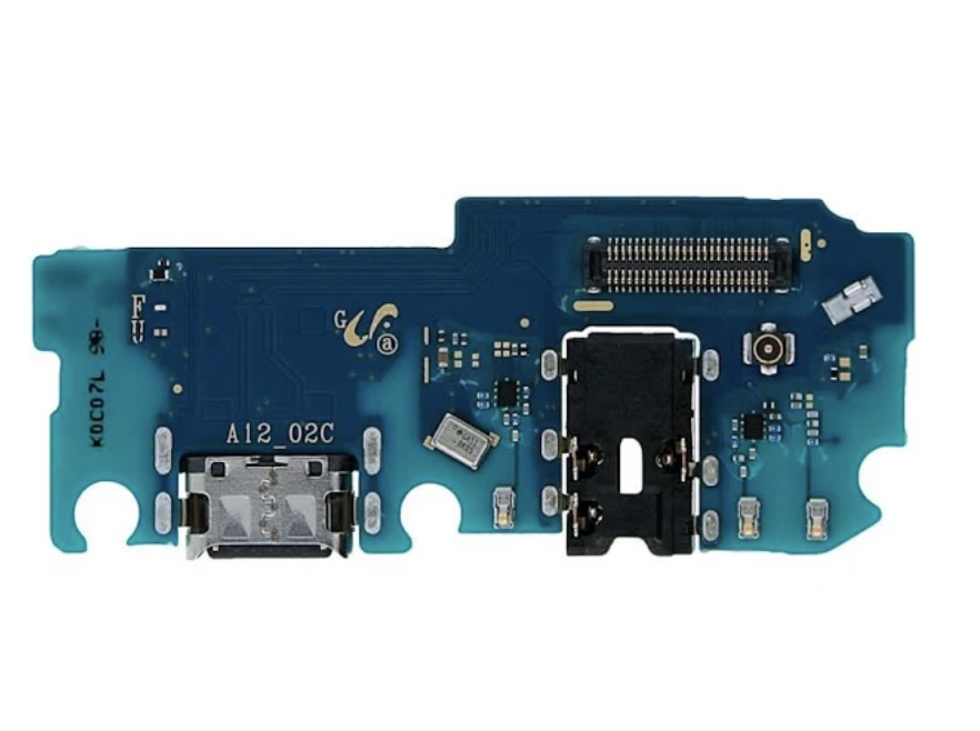 

Шлейф для Samsung A125F Galaxy A12 2021/ A127, с разъемом зарядки, с разъемом наушников, плата зарядки,