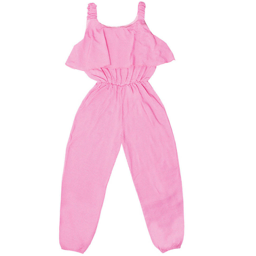 

Комбинезон для девочки детский Лето Голубой Ярко-розовый, 116