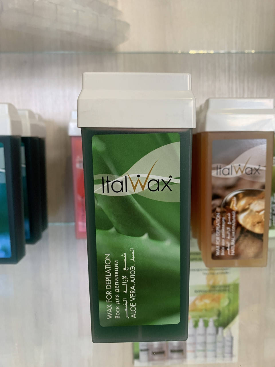 

Воск для депиляции в кассете(картридже) ItalWax Aloe Vera, 100 мл