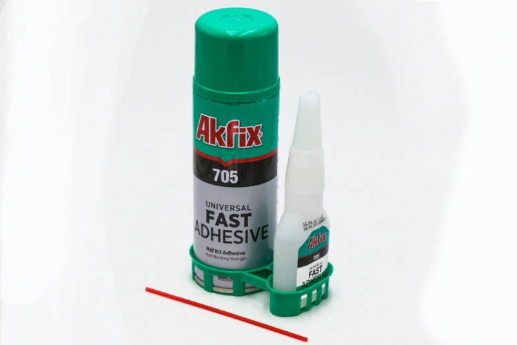 

Клей 705 Akfix, с активатором для экспресс склеивания