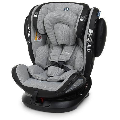 

Автокресло «EVOLUTION» ME 1045 Royal Gray (ISOFIX, 360º, группа 0+/1-I-II-III, от 0 до 12 лет, до 36 кг), Серый