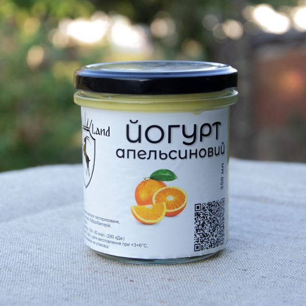 

Йогурт козий фермерский Апельсиновый, 350 мл