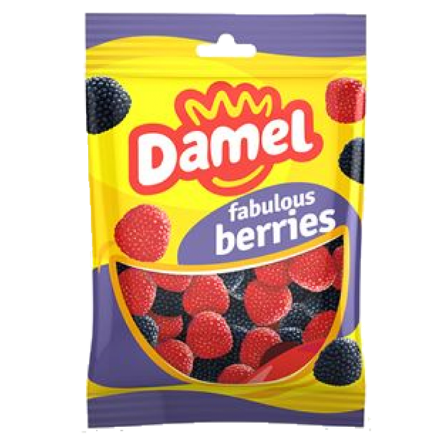 

Желейные конфеты без глютена Сказочные Ягоды Damel 100 г