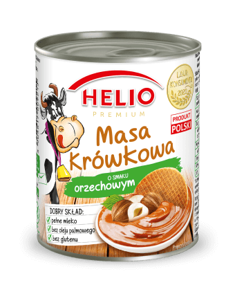 

Згущене молоко Helio Masa Krowkowa зі смаком горіхів 400 г