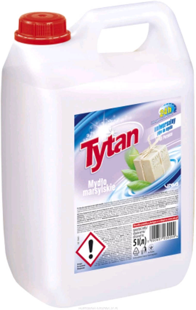 

Универсальное средство для мытья Tytan Universal 5 л Марсельское мыло