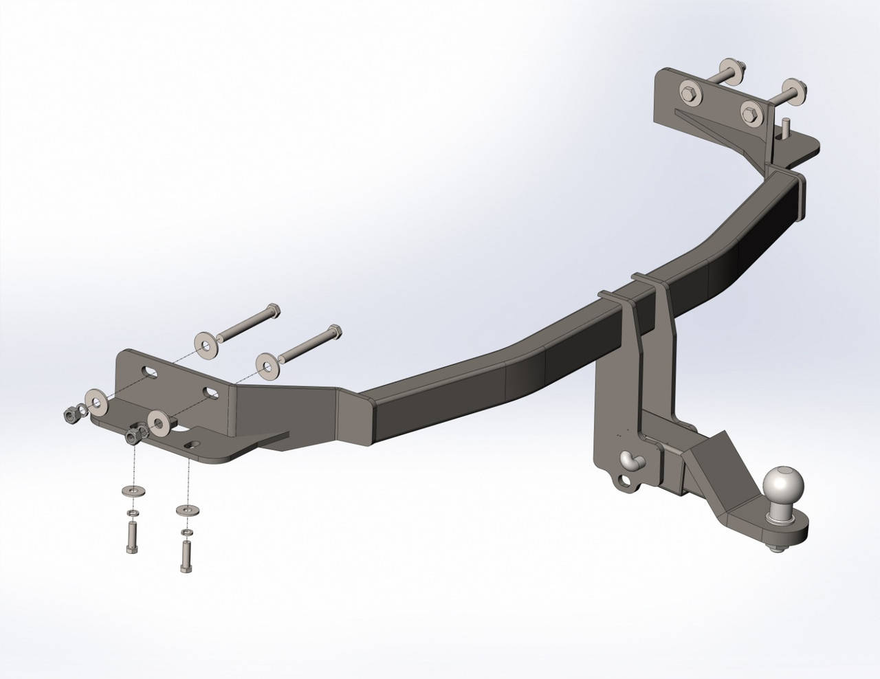 

Фаркоп Hyundai Santa Fe (Під квадрат) 2006-2012 рр.