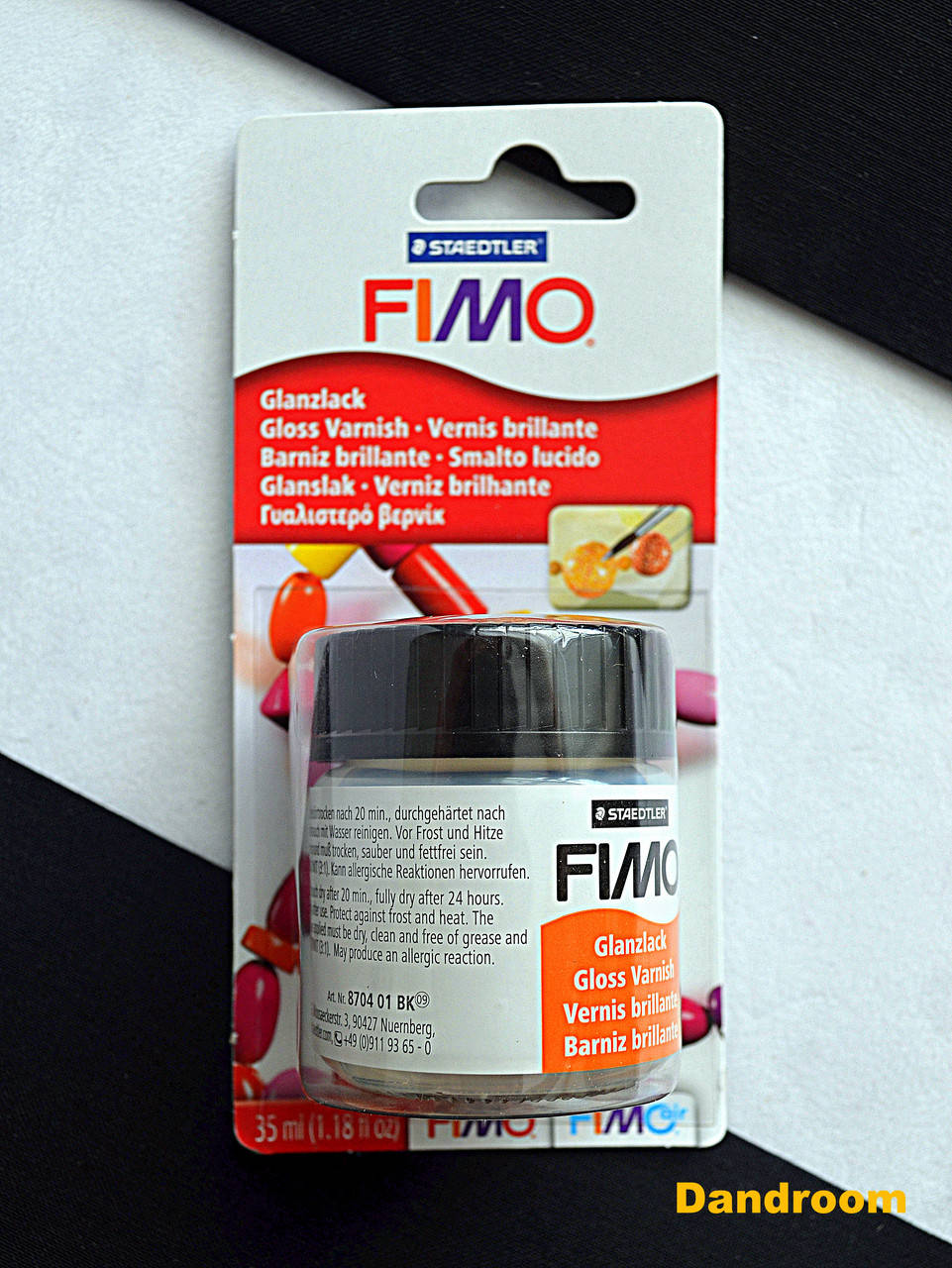 

Лак глянцевый для пластики на водной основе, 35 мл, Fimo