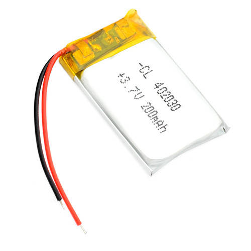

Аккумулятор 402030 Li-pol 3.7В 200мАч для RC моделей GPS MP3 MP4