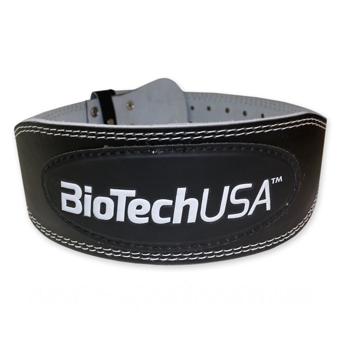 

Пояс шкіряний Austin BioTech Ременная пряжка, Гладкая кожа, Чорний, Пауэрлифтинг