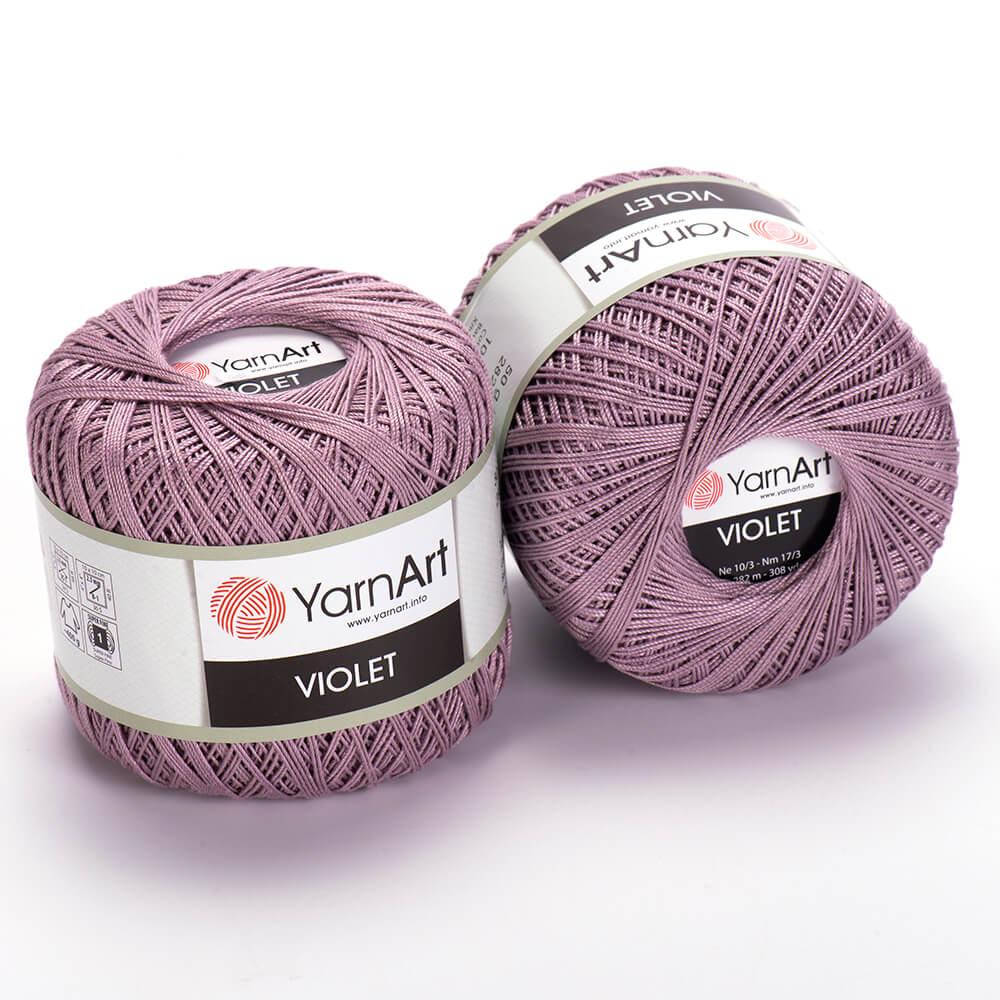 

YarnArt Violet (Ярнарт Виолет) № 4931 сиреневый (Пряжа хлопок, нитки для вязания)