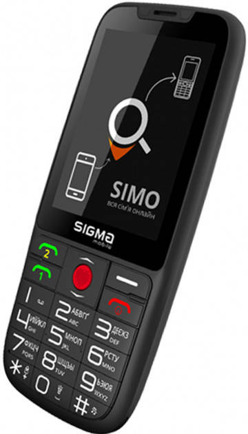 

Мобильный телефон Sigma mobile Comfort 50 Elegance3 Black