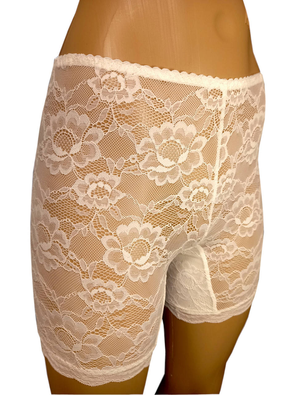 

Панталоны женские Afina 028 кружевные c ластовицей 3XL, шампань