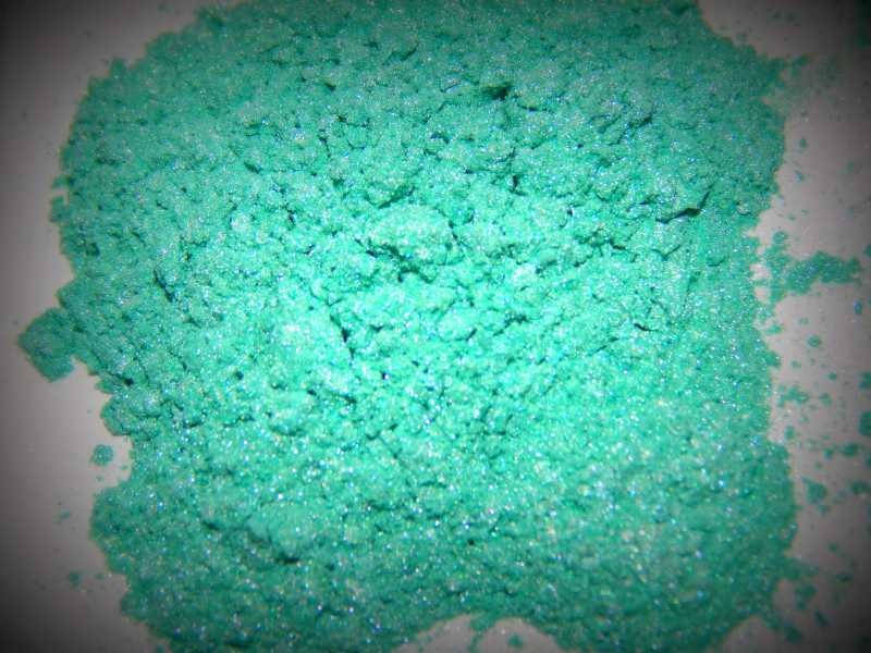 

Пигмент для ногтей мятный, Зелёный