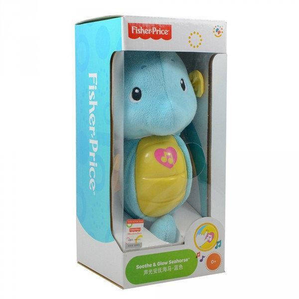 

Музыкальный ночник для мальчика Fisher-Price "Морской конек" DGH82, Желтый
