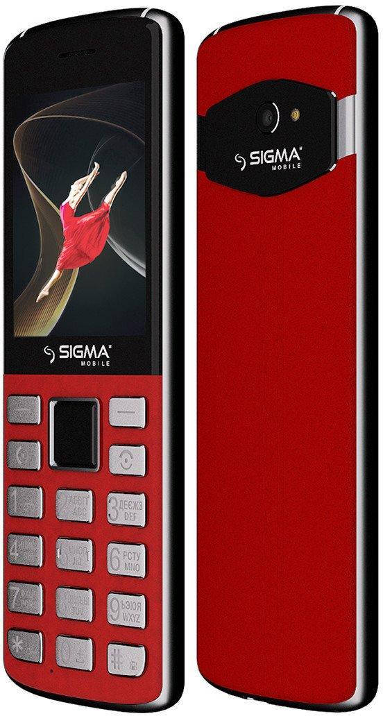 

Телефон Sigma X-Style 24 ONYX Red, Красный