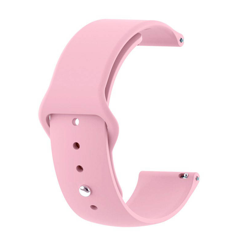 

Силиконовый ремешок для часов универсальный шириной 20мм Pink