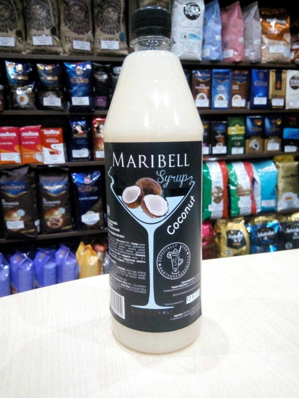 

Сироп Кокос ТМ Maribell в пластике 1 л