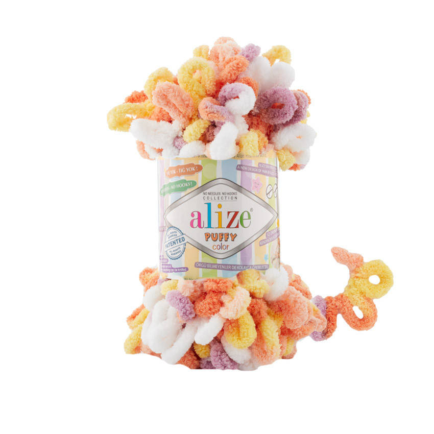 

Пряжа Alize Puffy Color 6429
