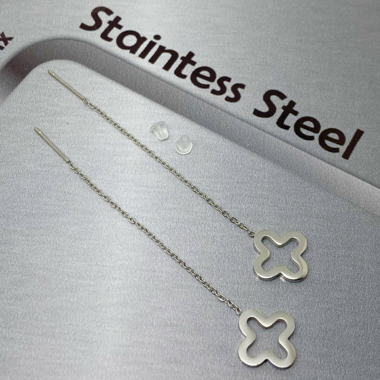 

10 мм Серьги протяжки stainless steel