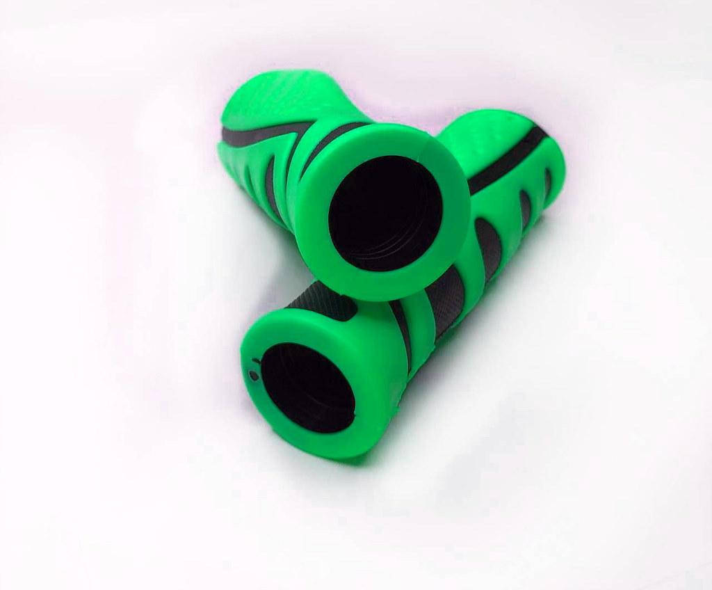 

Грипсы на велосипед (ручки на руль) F50-4 115 мм Green