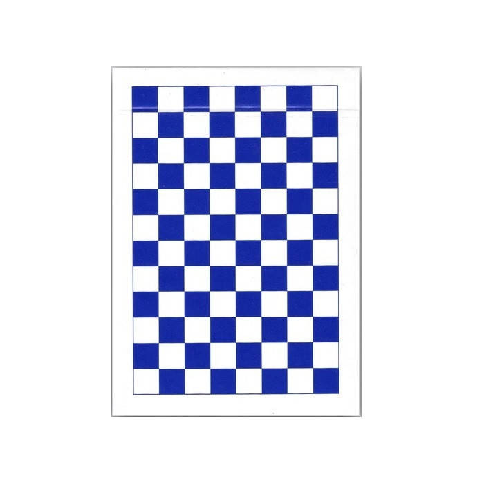 

Покерные карты Anyone Forever Checkerboard Blue R2