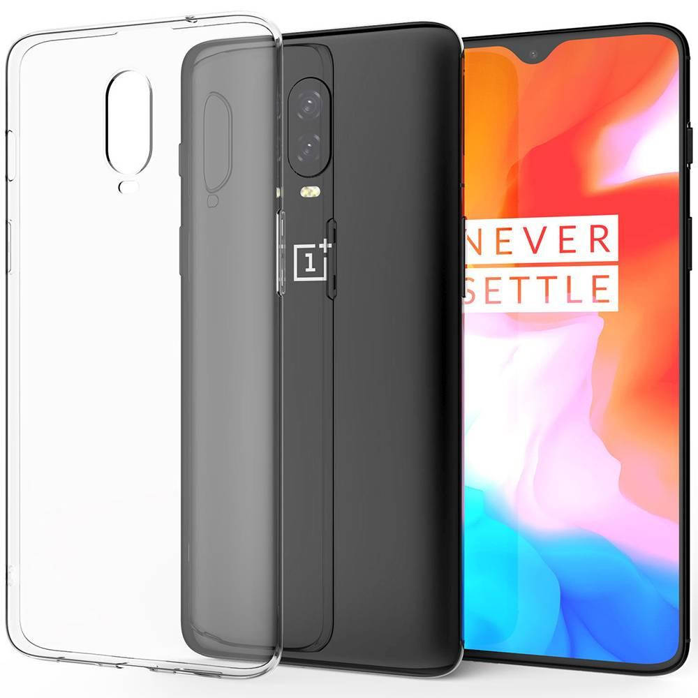 

Силиконовый прозрачный чехол для OnePlus 6T, Разные цвета
