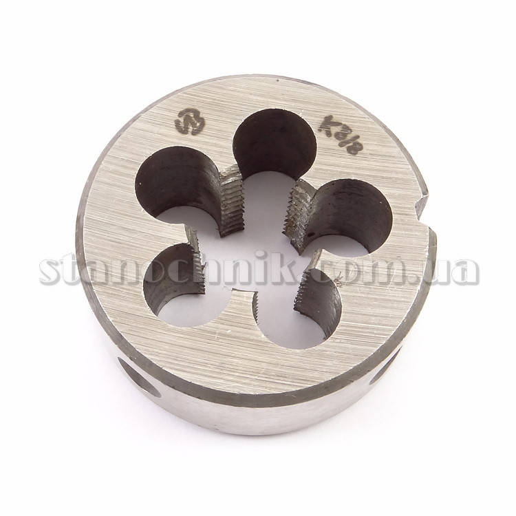 

Плашка К 3/8" 9ХС