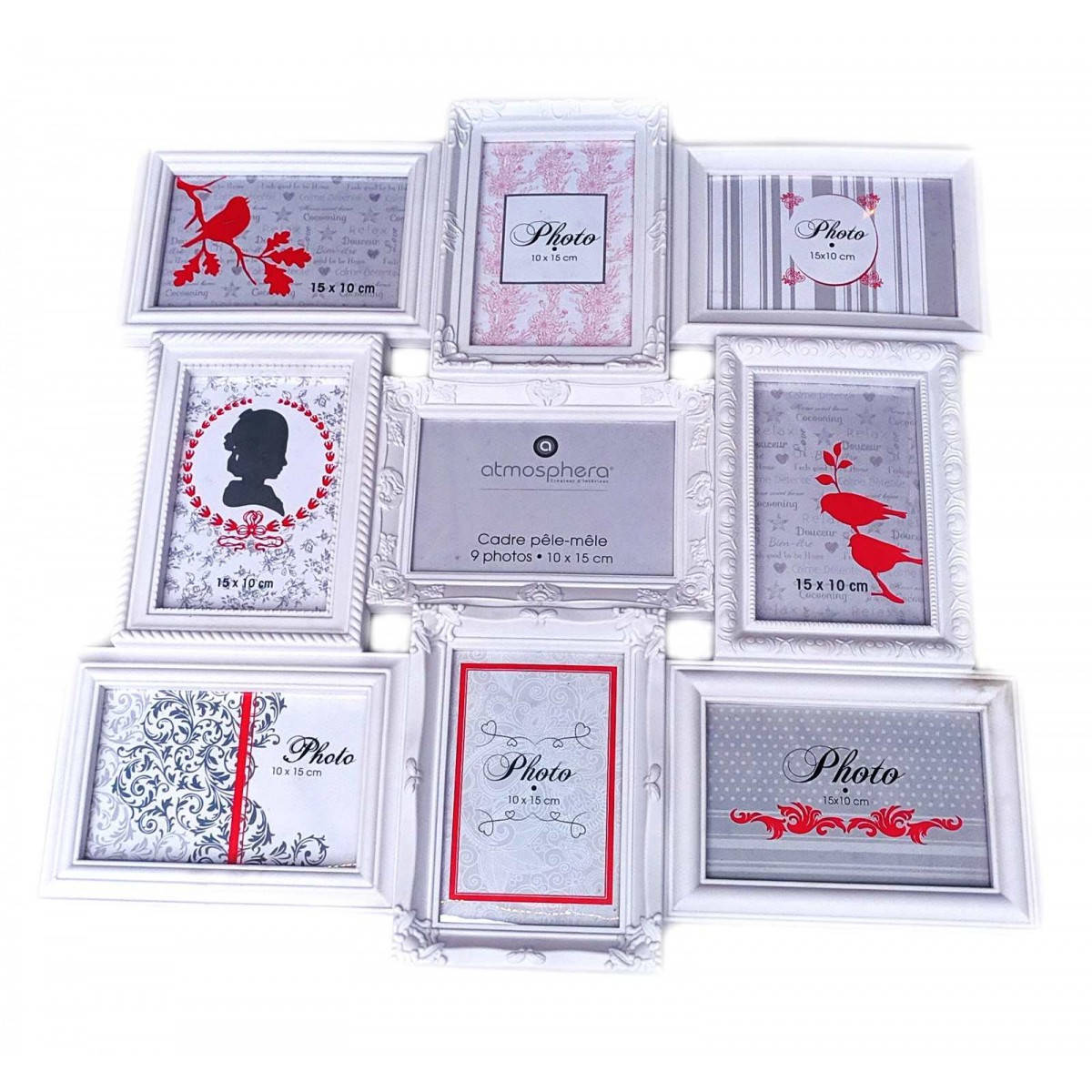 

Фоторамка коллаж на 9 фото Семейное дерево