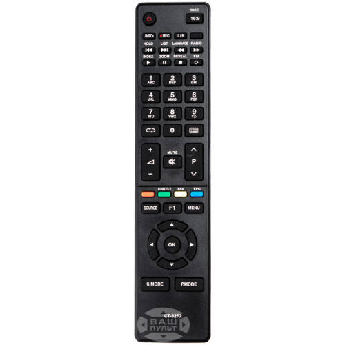 

Пульт для TOSHIBA CT-32F2