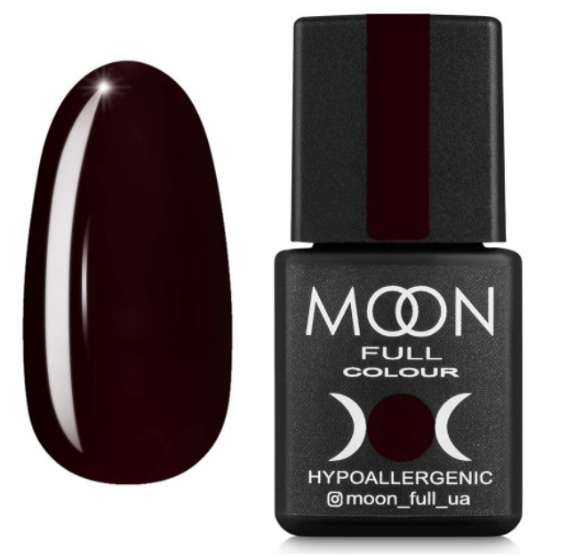 

Гель-лак MOON FULL Winter 2021 №672 шоколадно-вишневый,8 мл.