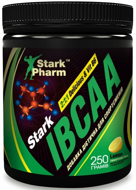 

Аминокислоты Stark Pharm - IBCAA delicious 2-1-1 & Vit B6 - (250 грамм) (40 порций)