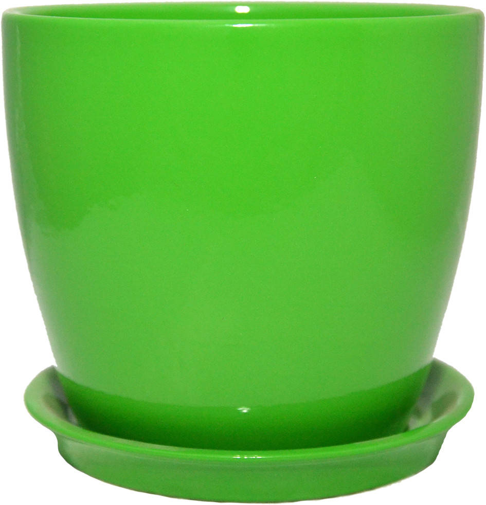 

Горшок для растения Gorshki Сонет премиум 10*10*0,5 зелёный (000004522)