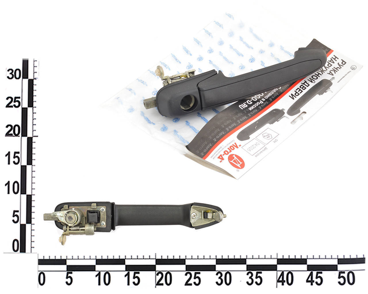 

Ручка двери ВАЗ 2123 наружная перед. прав. п/э уп.