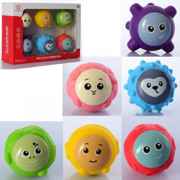 

Игрушки для купания ББ YL1304 6 шт BF