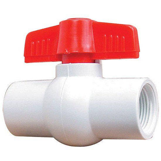 

Кран пластиковый ВВ 1"1/4 резьба внутренняя шаровый